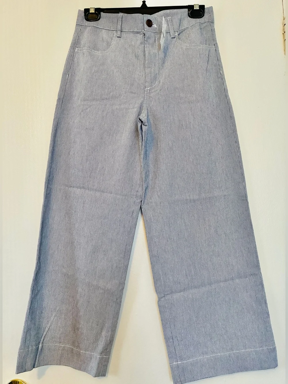 J. Crew Women’s Ella high-rise wide-leg cropped pant. 25. NWT.